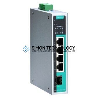Коммутаторы MOXA Moxa Industrial Unmanaged Ethernetswitch (EDS-G205A-4PoE-T)