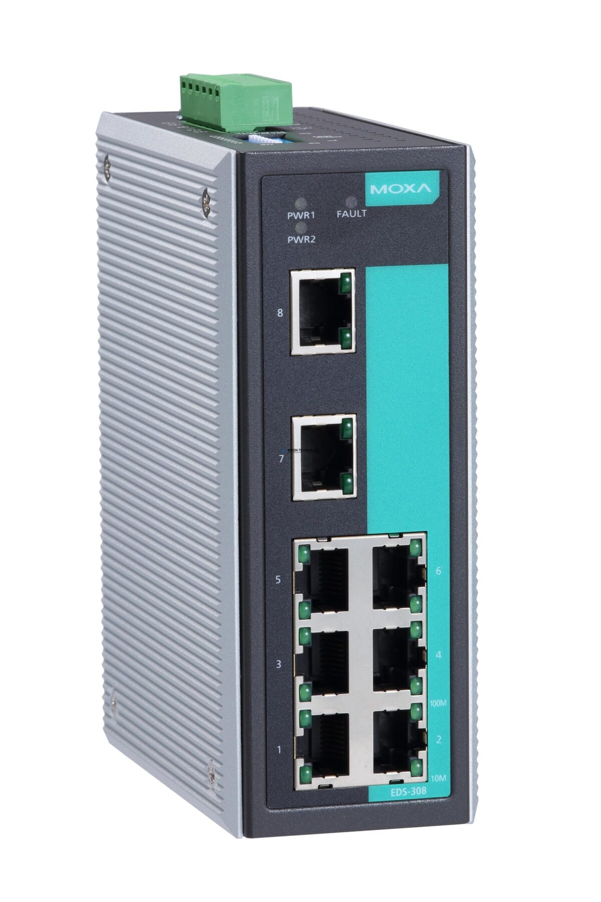 Коммутаторы MOXA Moxa Industrial Unmanaged Ethernetswitch. 4Xpoe (EDS-P308-S-SC)