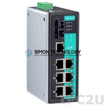 Коммутаторы MOXA Moxa Industrial Unmanaged Ethernetswitch. 4Xpoe (EDS-P308-SS-SC)