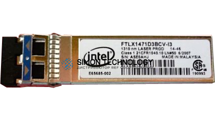 Трансивер SFP Intel INTEL 10GB SFP+ LR SFP (FTLX1471D3BCV-I3)