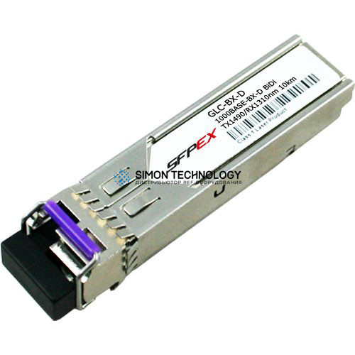 Трансивер SFP Cisco Cisco - SFP (Mini-GBIC)-Transceiver-Modul - 1000Base-BX - Plug-in-Modul - bis zu 10 km - 1490 (TX) / 1310 (RX) nm - komp bel (GLC-BX-D-TM)
