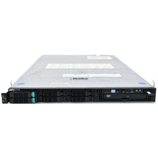 Сервер HDS Hitachi Compute Rack 210H Server 1x CPU, 16GB, raid controller, 1x 8GB Dual fiber adapter, 2x 300GB diske, dual PSU, rackmount (GQ-CR210HM-NDN-Y)