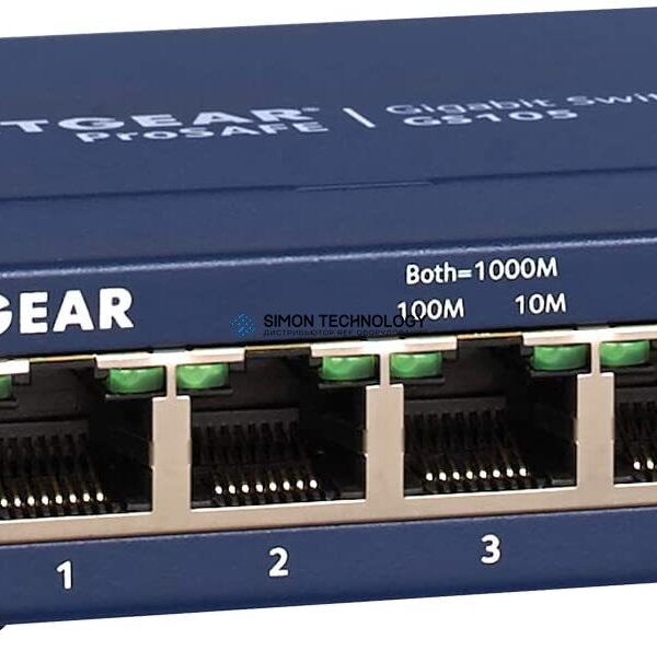 Коммутаторы Netgear NETGEAR PROSAFE NETWORK SWITCH - 5 PORT (GS105)