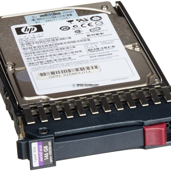 HPE HPE HDU 146GB SAS 15k 2.5in. P9500 (HITX5541893-A)