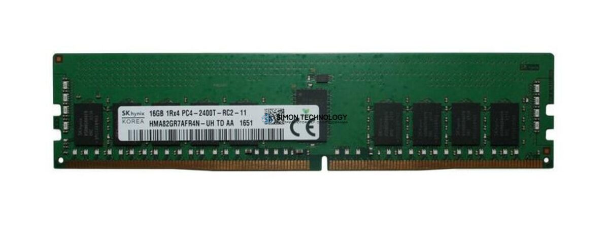 Оперативная память Hynix HYNIX 16GB (1*16GB) 1RX4 PC4-19200T-R DDR4-2400MHZ RDIMM (HMA82GR7AFR4N-UH)