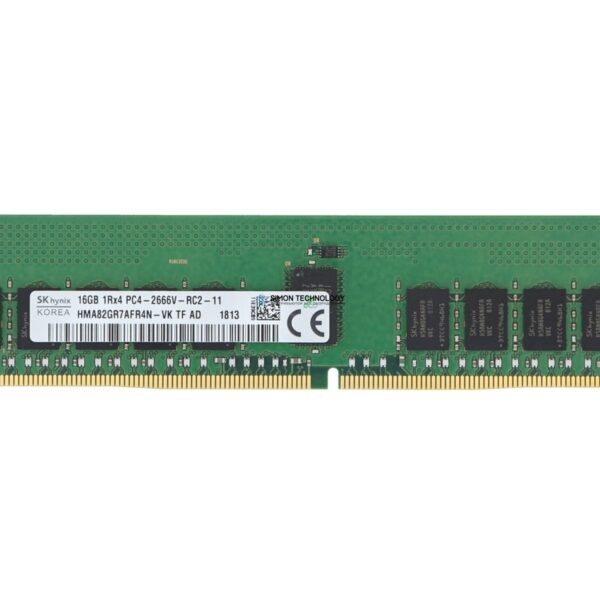 Оперативная память Hynix HYNIX 16GB (1*16GB) 1RX4 PC4-21300V-R DDR4-2666MHZ RDIMM (HMA82GR7AFR4N-VK)