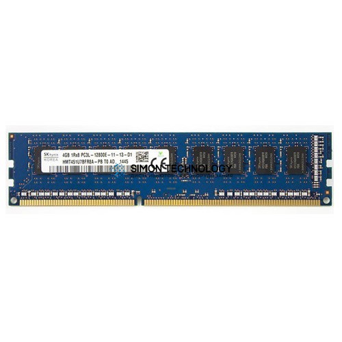Оперативная память Dell DELL 4GB DDR3 1600MHz 1Rx8 UDIMM (HMT451U7BFR8A-PB)