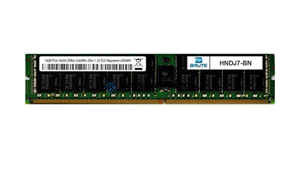 Оперативная память Dell DELL 16GB DDR4 2400MHz 2Rx8 1.2V RDIMM (HNDJ7-OEM)