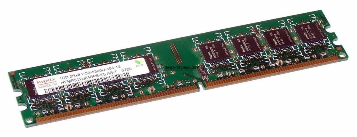 Оперативная память Hynix HYNIX 1GB (1*1GB) PC2-5300 DDR2-667MHZ MEMORY DIMM (HYMP512U64BP8-Y5)