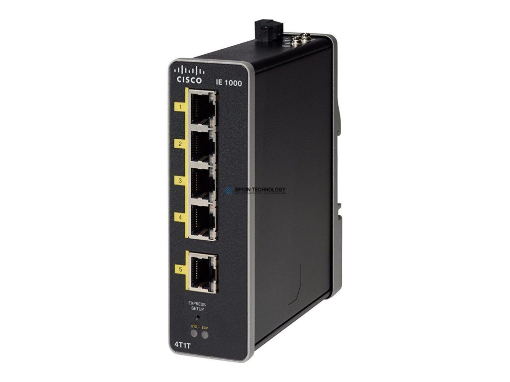 Коммутаторы Cisco Industrial Ethernet 1000 Series — Switch — verwaltet (IE-1000-4T1T-LM)