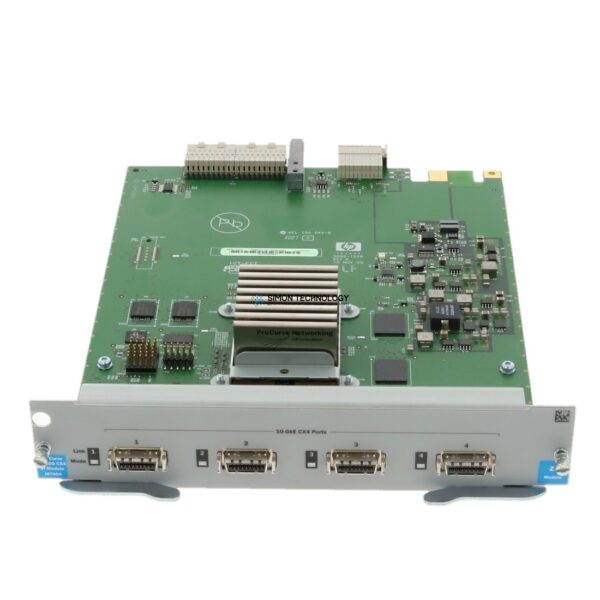 Модуль HPE HPE 4-port 10GbE CX4 zl Module (J8708-61301)