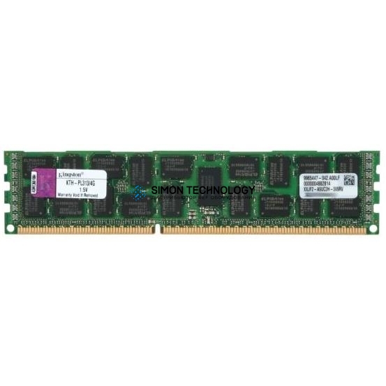 Оперативная память Kingston 8GB 2Rx4 PC3-10600R DDR3-1333MHz (KTH-PL313/8)