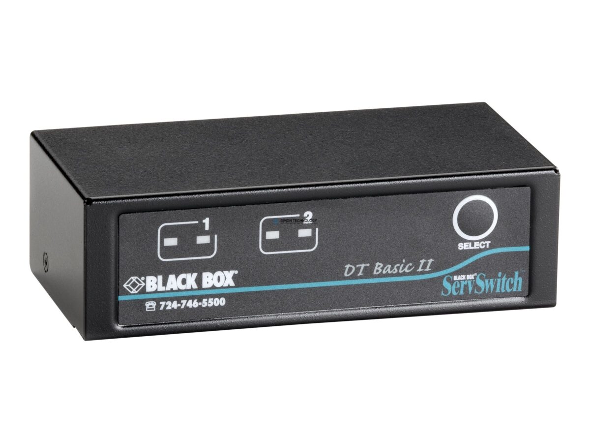 Коммутаторы Black Box ServSwitch DT Basic II 2-Port - 2 port (KV7022A)