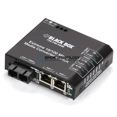 Коммутаторы Black Box Media Converter Switches - Multi-m SC 12 VDC 2km (LBH100A-P-SC-12)