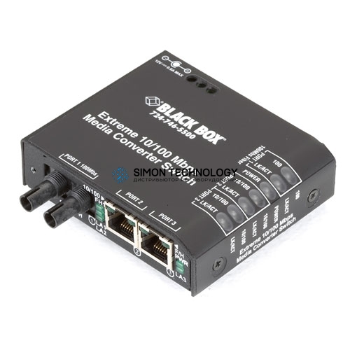 Коммутаторы Black Box Media Converter Switches - SM SC 12 VDC 20km (LBH100A-P-SSC-12)