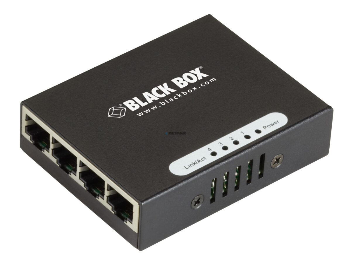 Коммутаторы Black Box USB-Powered 4-Port Gigabit Switch (LGB304AE)