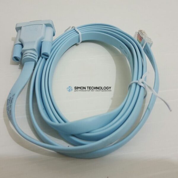 Кабели 3RD PARTY RJ45 TO RJ45 BLUE FLAT ROLLOVER CONSOLE CABLE (LL97744)