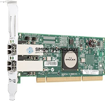 Контроллер Emulex 4GB PCI-X DUAL PORT HBA (LP11002-E)