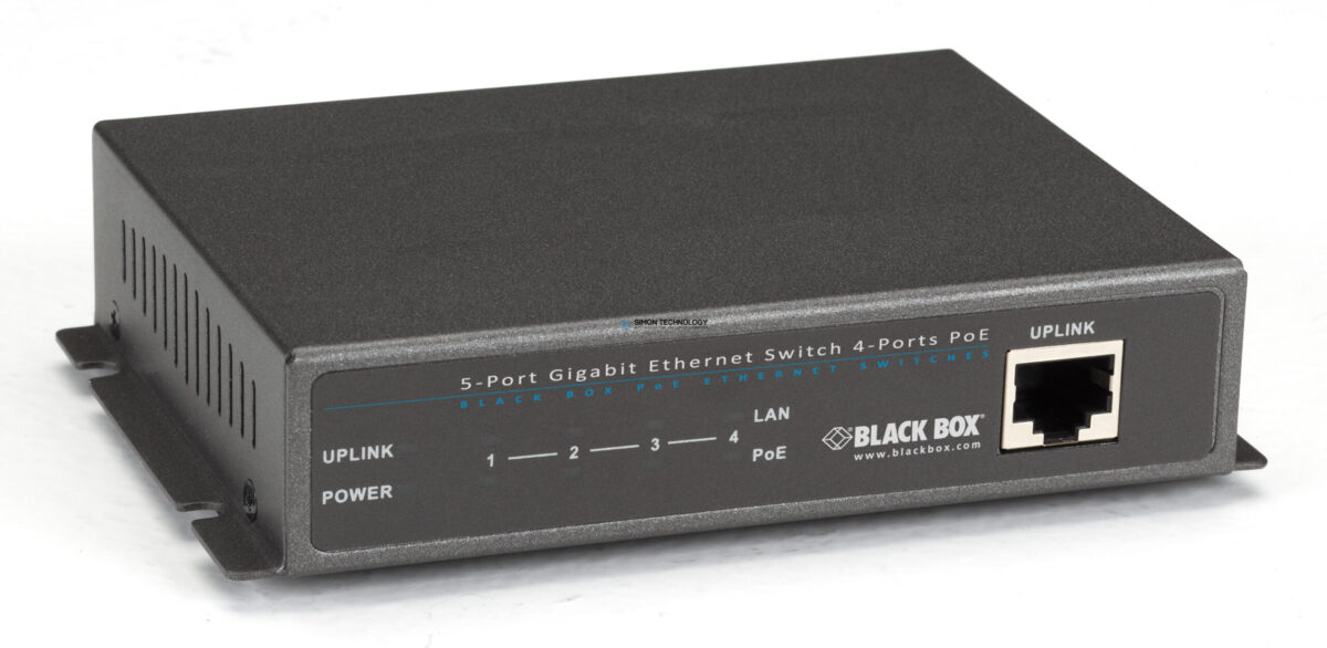 Коммутаторы Black Box Unmanaged 802.3af PoE Gigabit Ethernet (LPB1205A)