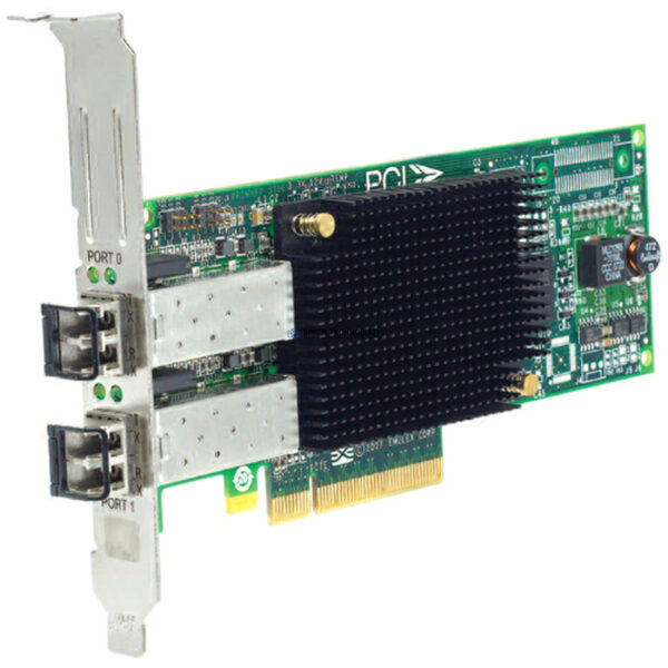 Контроллер HP 82E 8GB DUAL PORT PCI-E FC HBA - WITH HIGH PROFILE BRKT (LPE12002-HP)