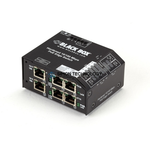 Коммутаторы Black Box PoE PSE Switch 6-Port Hardened - 48 VDC (LPH240A-H-48)