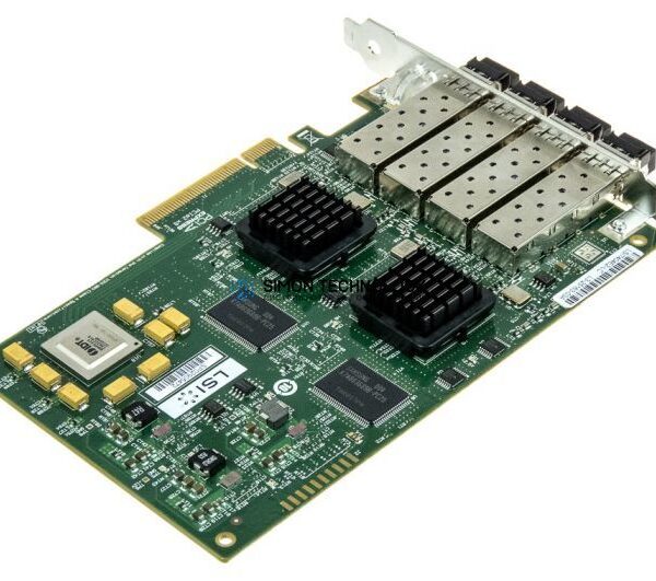 Контроллер LSI QP HBA 4GB PCI-E FIBER CARD (LSI7404E2-LC)