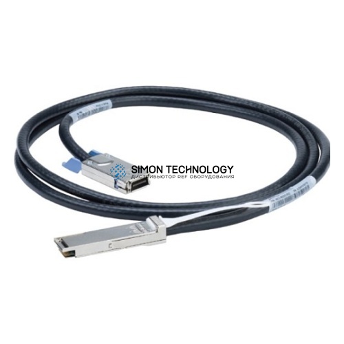 Кабели Mellanox Mellanox Passive Copper Hybrid Cable 10GbE QSFP to SFP+ 3m - NEU (MC2309130-003)