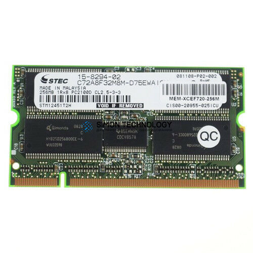 Оперативная память Cisco CISCO Smart Modular 256MB DDR SDRAM Memory Module (MEM-XCEF720-256M-C)