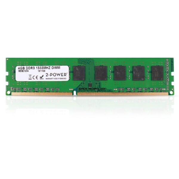 Оперативная память 2-POWER 2-POWER 4GB (1*4GB) 2RX8 PC3-10600U DDR3-1333MHZ UDIMM (MEM2103A)