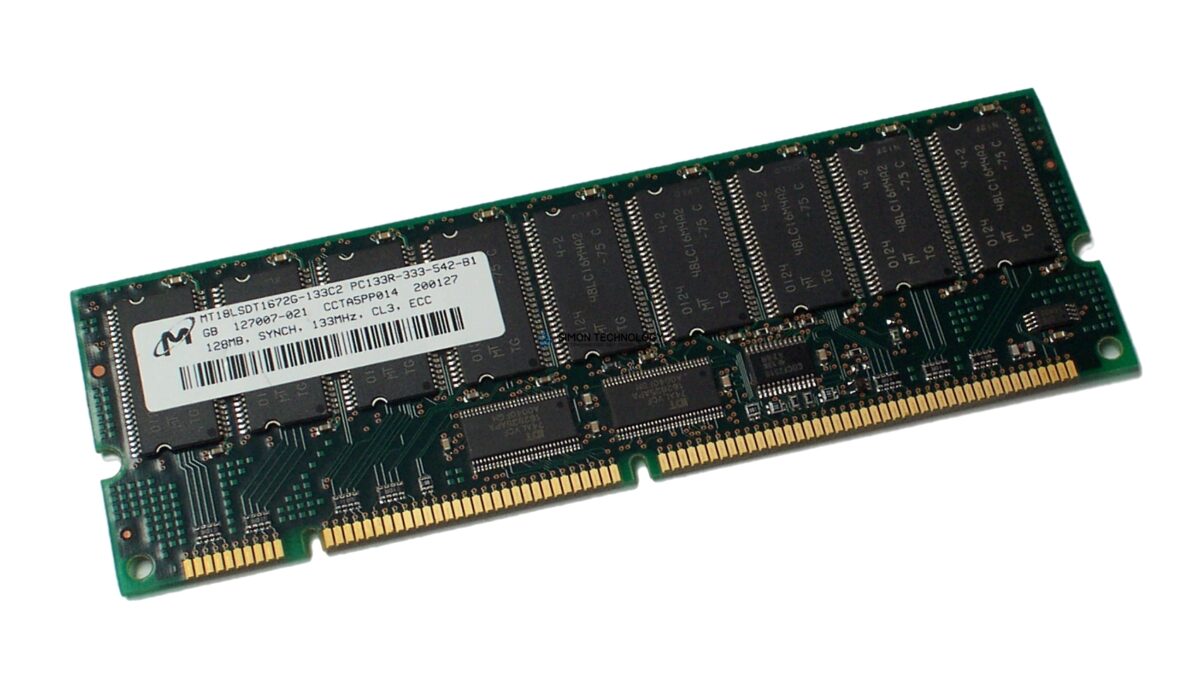 Оперативная память Micron 128MB SDRAM DIMM FOR PROLIANT DL380 DL360 ML370 ML (MT18LSDT1672G-133C2)