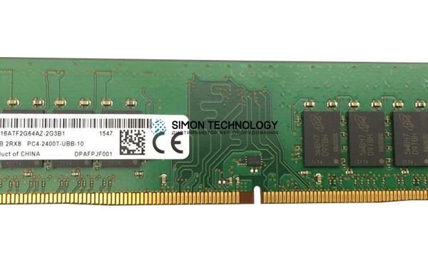 Оперативная память Micron Dell 8GB 1RX8 PC4-19200U UDIMM non ECC (MTA8ATF1G64AZ-2G3B1)