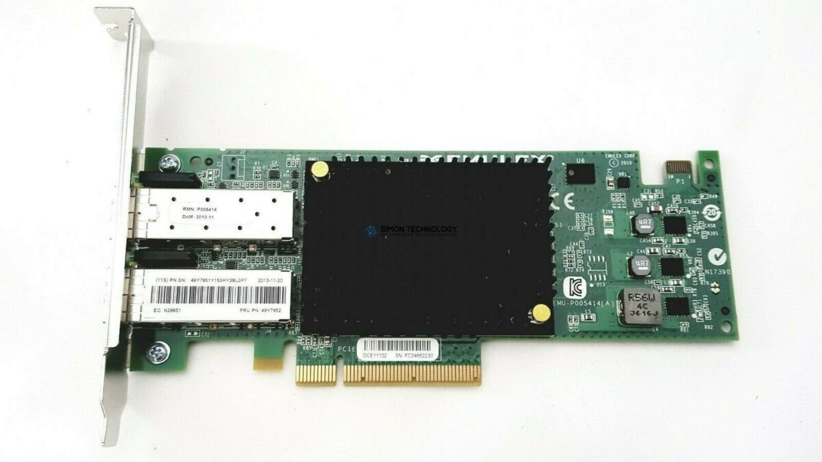 Контроллер IBM 10GB ETHERNET PCIE2 LP 2-PORT SR ADAPTER (P005630-IBM)