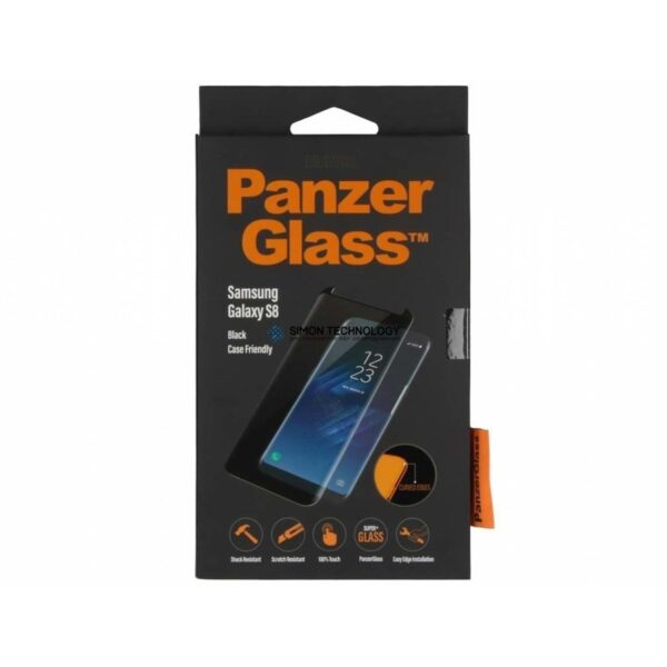 Аксессуар PanzerGlass PanzerGlass Sam g Galaxy S8, CF, Black (PANZER7122)