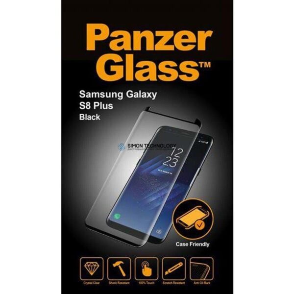 Аксессуар PanzerGlass PanzerGlass Sam g Galaxy S8 Plus, Black (PANZER7123)
