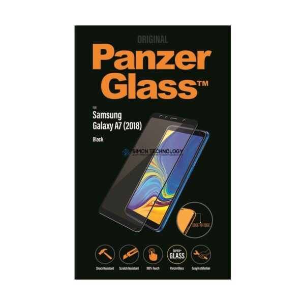 Аксессуар PanzerGlass PanzerGlass Sam g Galaxy A7(2018), Black (PANZER7165)