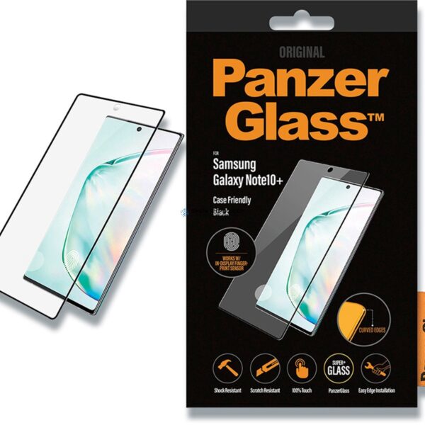 Аксессуар PanzerGlass PanzerGlass Sam g Galaxy Note 10+, Black (PANZER7200)