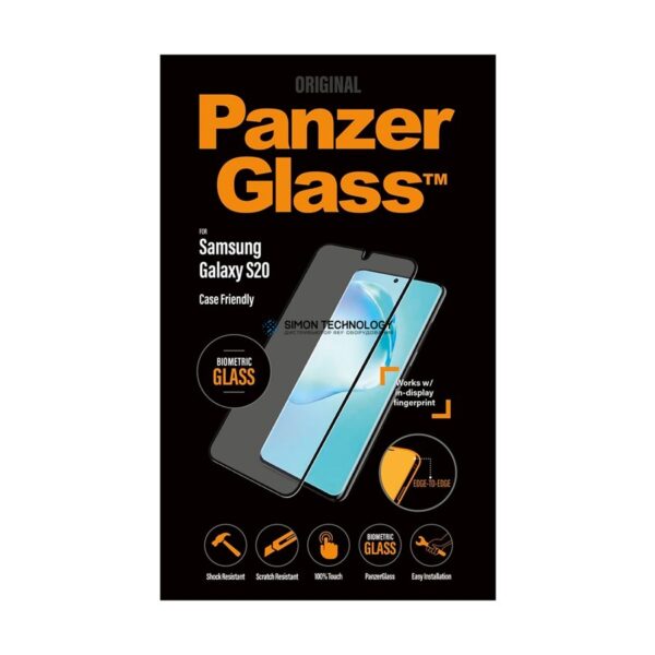 Аксессуар PanzerGlass Sam g Galaxy S20, Black (PANZER7222)