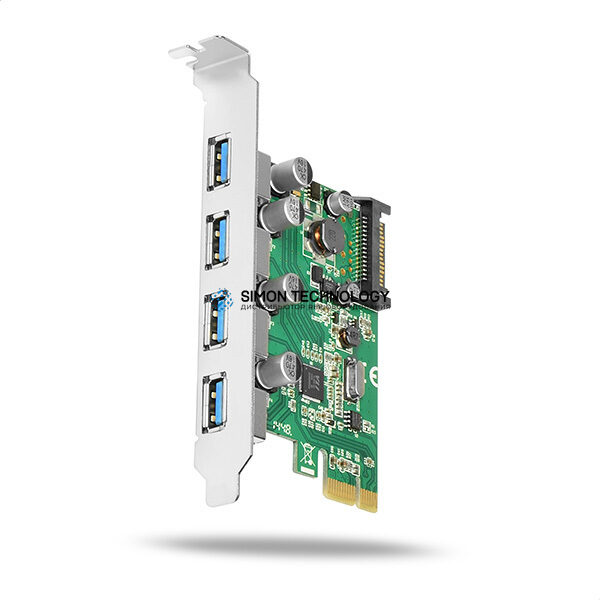 Контроллер Axagon AXAGON PCIe Adapter 4x USB3.0 UASP VIA (PCEU-430V)