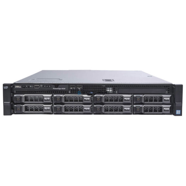 Сервер Dell PowerEdge R530 Rack Server 2U, Up to 2 CPUs, 12 DIMM slots (Max. 384GB using 32GB DIMMs), 8 x 3,5" HDD Bays, 5 x PCIe slots (Low profile - 3 x PCIe 3.0 & 2 x PCIe 2.0), 4 x Ethernet ports, Redundant PSUs (PER530 Base)