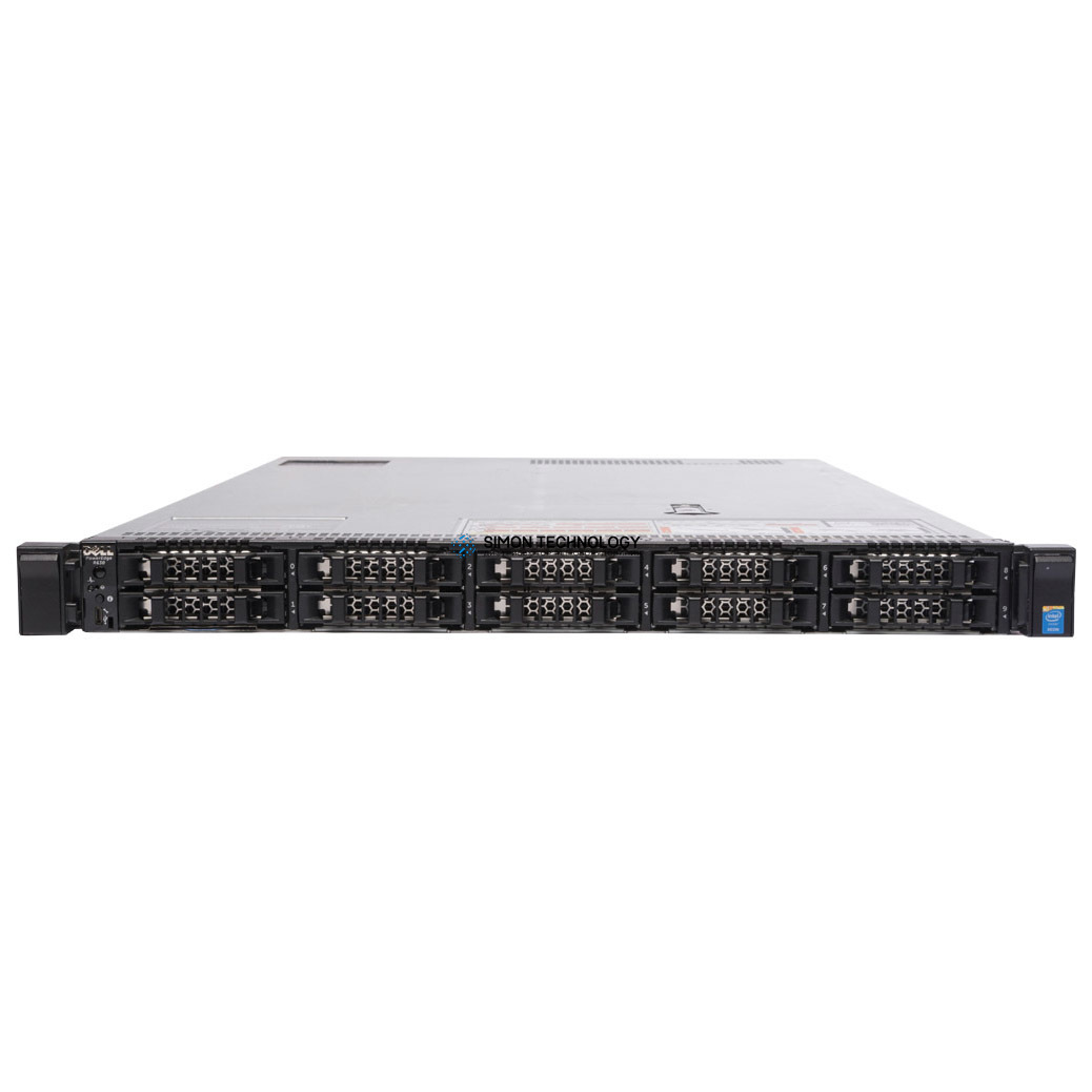 Сервер Dell R630 CTO10-Bay 1U incl. HS, PERC cable, Fans 3xPCI and iDRAC Enterprise (PER630 Base - 10-Bay)