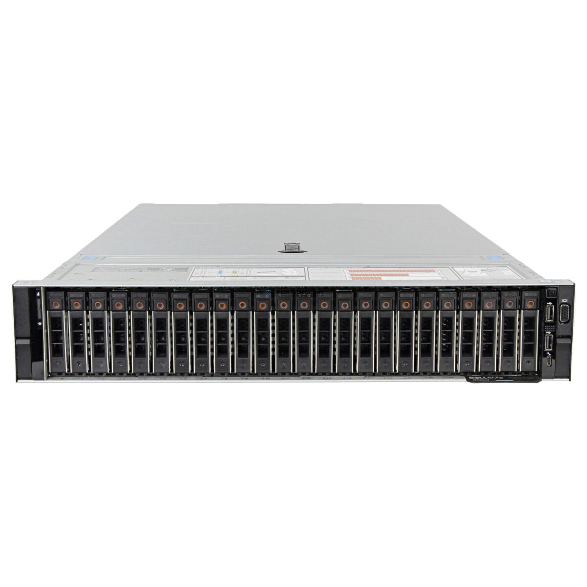 Сервер Dell PowerEdge R740XD Rack Server 2U, Up to 2 CPUs, 24 DIMM slots, 24 x 2,5" HDD bays, 4x2.5" Midbay, 4x2.5" RearBay, (PER740XD Base - 24bay)