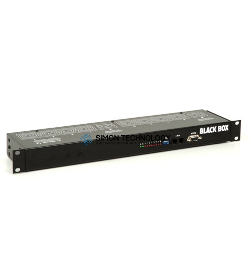 Распределитель питания Black Box Secure Power Switch Satellite 8 ports - Schuko (PSE518SA-EU)