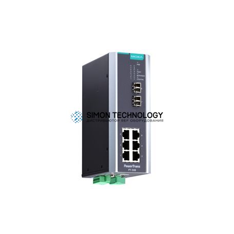 Коммутаторы MOXA Moxa Iec 61850-3. 8-Port Managed Switch (PT-508-MM-LC-24)