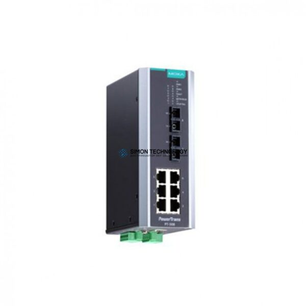 Коммутаторы MOXA Moxa Iec 61850-3. 8-Port Managed Switch (PT-508-SS-SC-48)