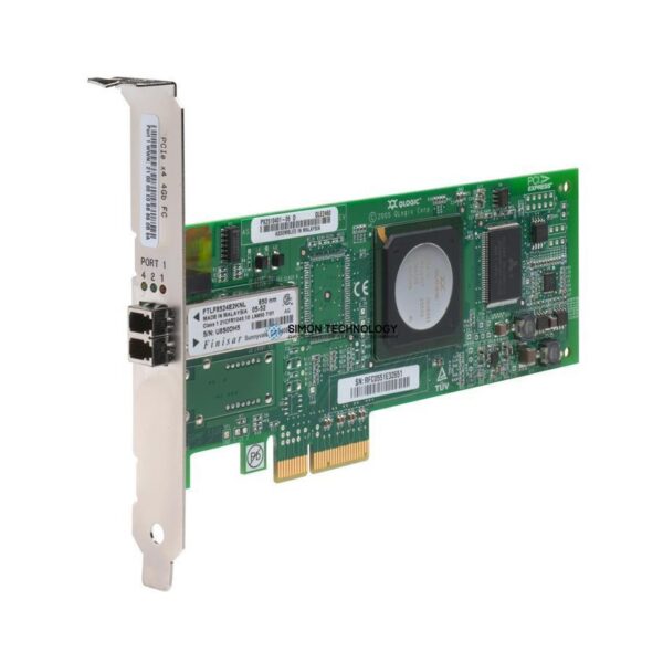 Контроллер QLogic QLOGIC SINGLE PORT 4GBPS FC PCI-E HBA (PX2510401-30J)