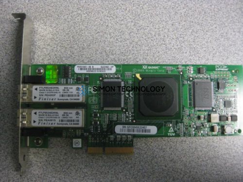 Sun Microsystems 4GB PCI-E DUAL PORT FC ADAPTER LP (QLE2462-SUN)