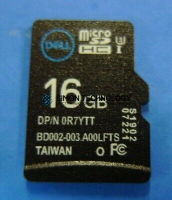 Аксессуар Dell DELL 16GB IDRAC VFLASH MICRO SD CARD (R7YTT)
