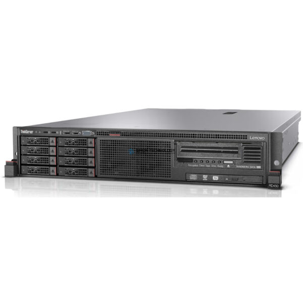 Сервер Lenovo THINKSERVER RD450 70DC 1* 8GB 1*PSU 8*LFF (RD450 1XE5-2620V3)