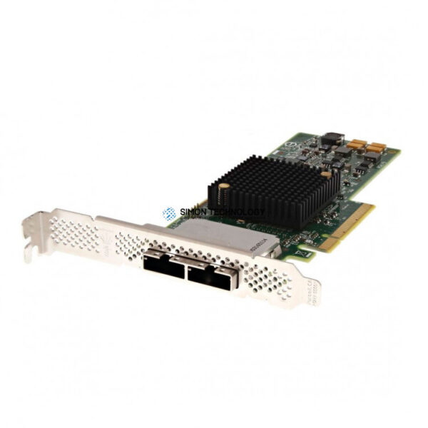 Контроллер RAID LSI SATA HBA 6GBS PCI-EX 1*MINI-SAS PORT LOW PROFILE BRKT (SAS9207-8E-1SAS-LP)