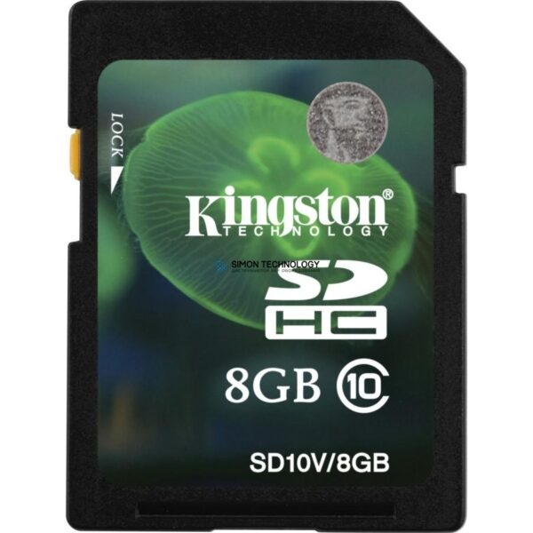 Аксессуар Kingston KINGSTON 8GB SD CARD (SD10V/8GB)